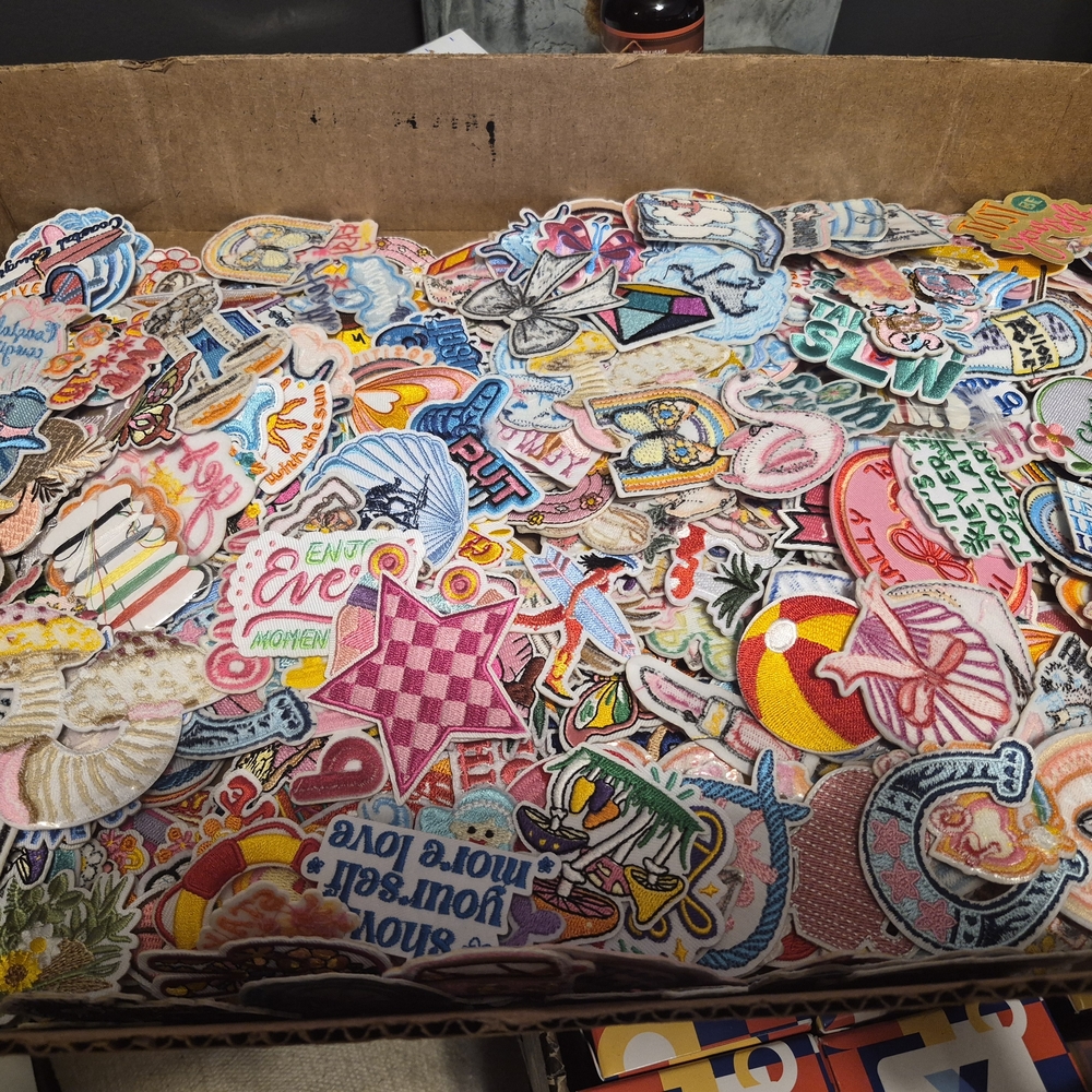 Colorful Assorted Iron-On Patches